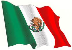 ステッカー国旗シリーズメキシコ