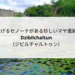 泳げるセノーテがある珍しいマヤ遺跡「Dzibilchaltun（ジビルチャルトゥン）」